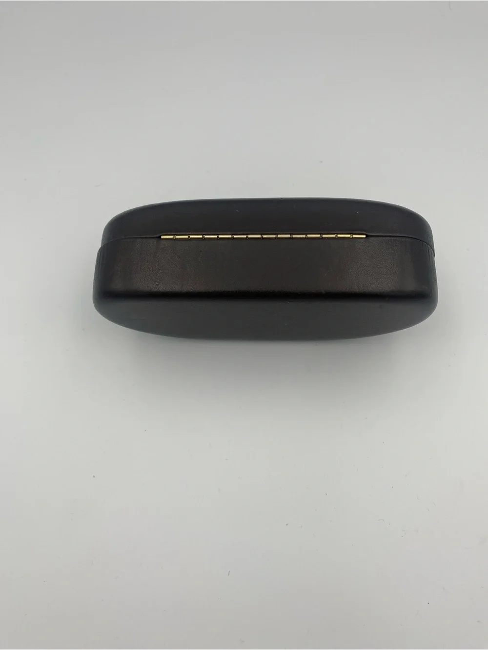 Michael Kors Dark Brown Eyewear Case with Gold Logo
